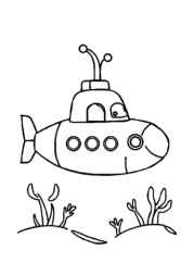 Underwater Boats Coloring Book 314E95DC (12 Coloring Pages)