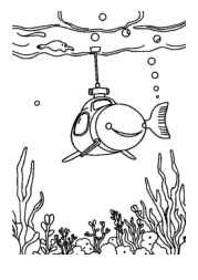 Underwater Boats Coloring Book 314E95DC (12 Coloring Pages)