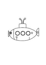 Underwater Boats Coloring Book 1FF2479C (12 Coloring Pages)