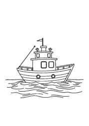 Underwater Boats Coloring Book 1FF2479C (12 Coloring Pages)