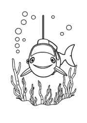 Underwater Boats Coloring Book 1FF2479C (12 Coloring Pages)