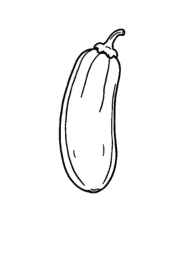 Vegetables Coloring Book 1AF5207B (12 Coloring Pages)