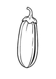 Vegetables Coloring Book 1AF5207B (12 Coloring Pages)