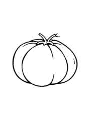 Vegetables Coloring Book 1AF5207B (12 Coloring Pages)