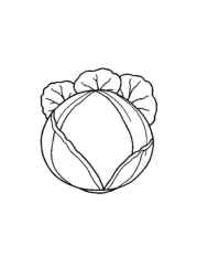 Vegetables Coloring Book 492EF2DB (12 Coloring Pages)