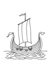 Vikings Coloring Book AB3882B9 (12 Coloring Pages)