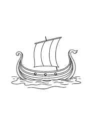Vikings Coloring Book AB3882B9 (12 Coloring Pages)