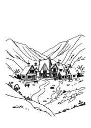 Vikings Coloring Book AB3882B9 (12 Coloring Pages)