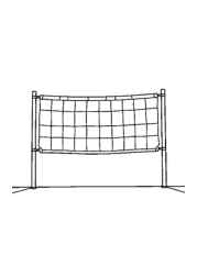 Volleyball Coloring Book 60A84326 (12 Coloring Pages)