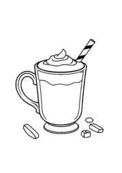 Winter Coloring Book 0702057A (12 Coloring Pages)