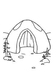 Winter Coloring Book 0702057A (12 Coloring Pages)