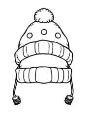 Winter Coloring Book 39D37DC2 (12 Coloring Pages)