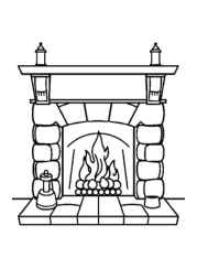 Winter Coloring Book 564511A8 (12 Coloring Pages)