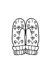 Winter Coloring Book 564511A8 (12 Coloring Pages)