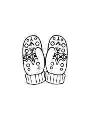 Winter Coloring Book 91B893EC (12 Coloring Pages)