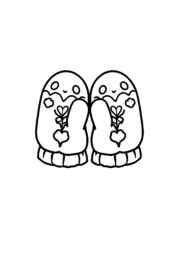 Winter Coloring Book AC5E2345 (12 Coloring Pages)