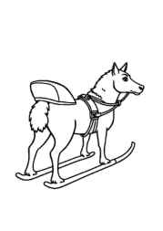 Winter Coloring Book F7680F3F (12 Coloring Pages)