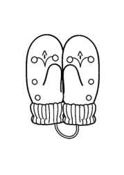 Winter Coloring Book F7680F3F (12 Coloring Pages)