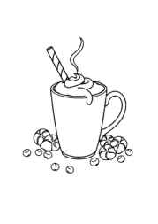 Winter Coloring Book F7680F3F (12 Coloring Pages)