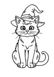 Witches Coloring Book D9AA6B6A (12 Coloring Pages)