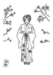 World Cultures Coloring Book 7FB366C6 (12 Coloring Pages)